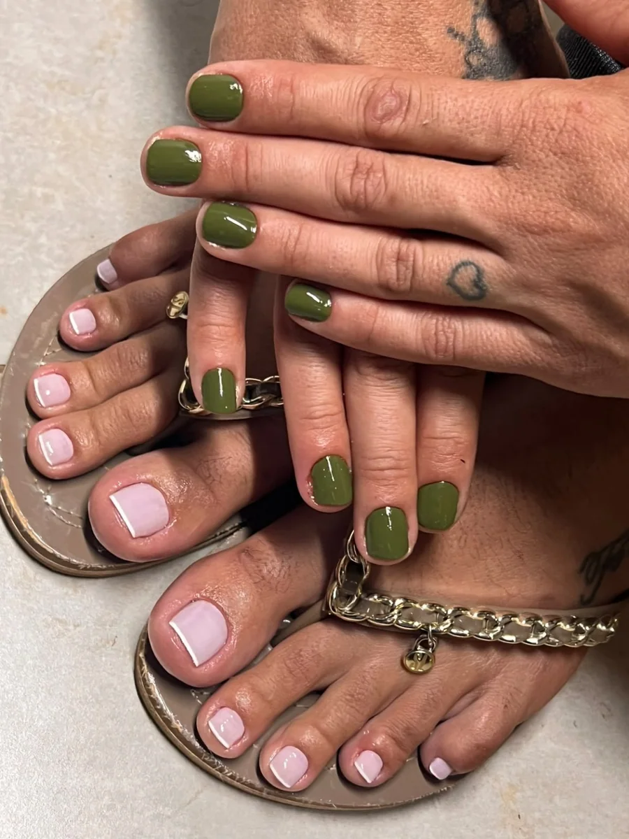 Resultado de manicure e pedicure