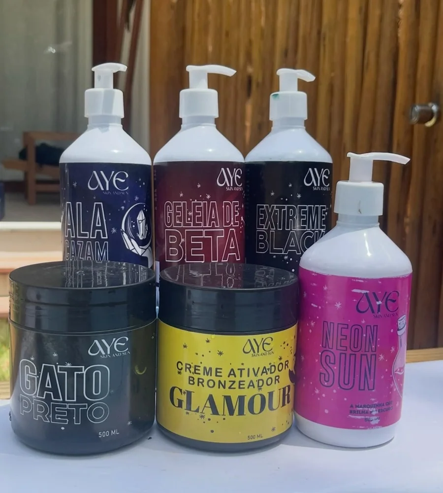Produtos profissionais AYE Skin and Sun